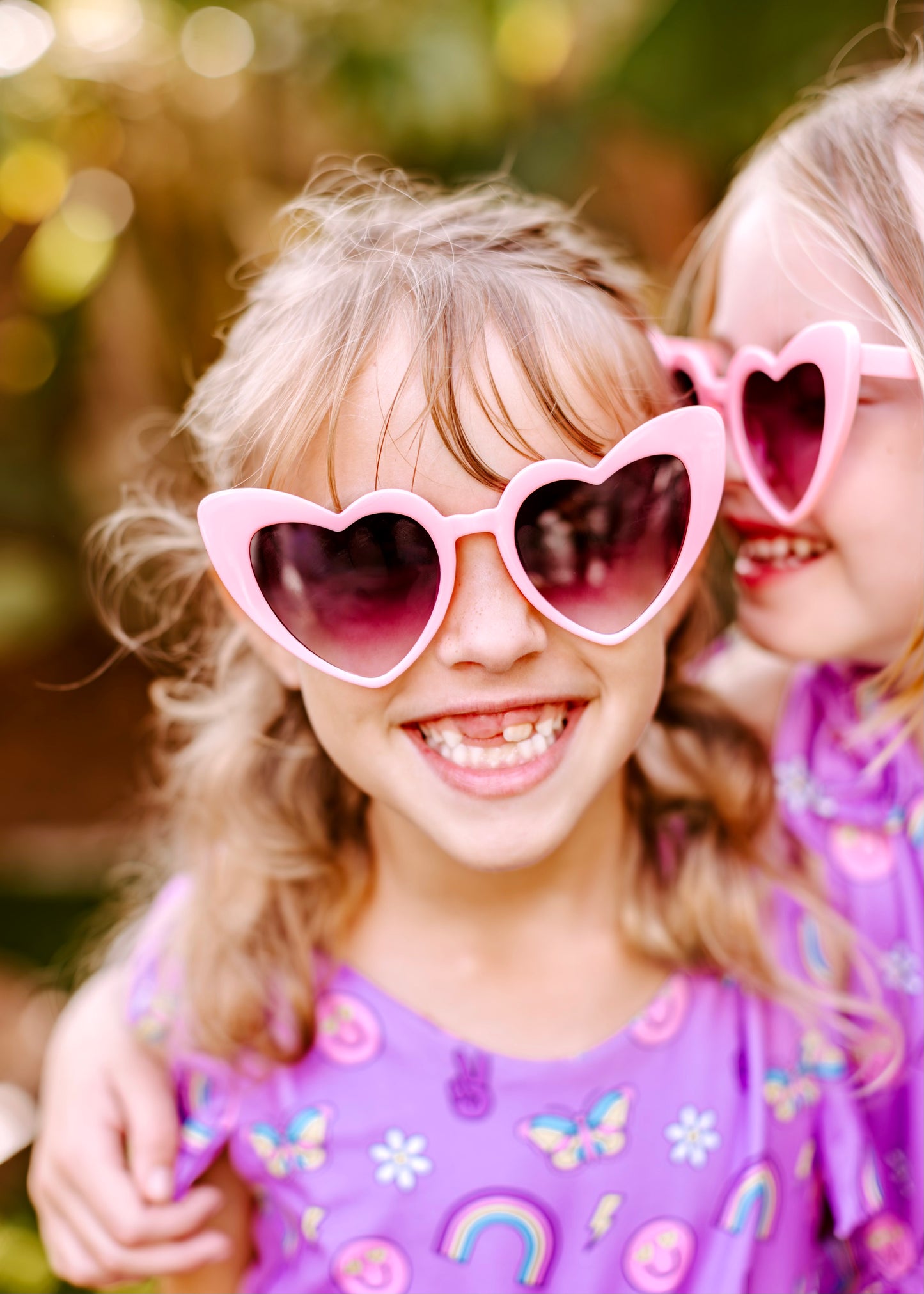 The Cruel Summer Oversized Heart Sunnies