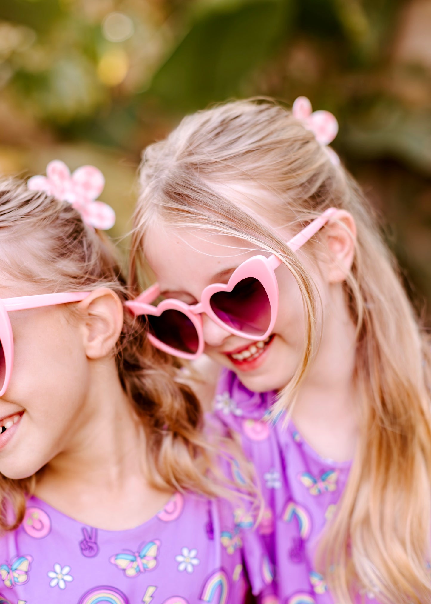 The Cruel Summer Oversized Heart Sunnies